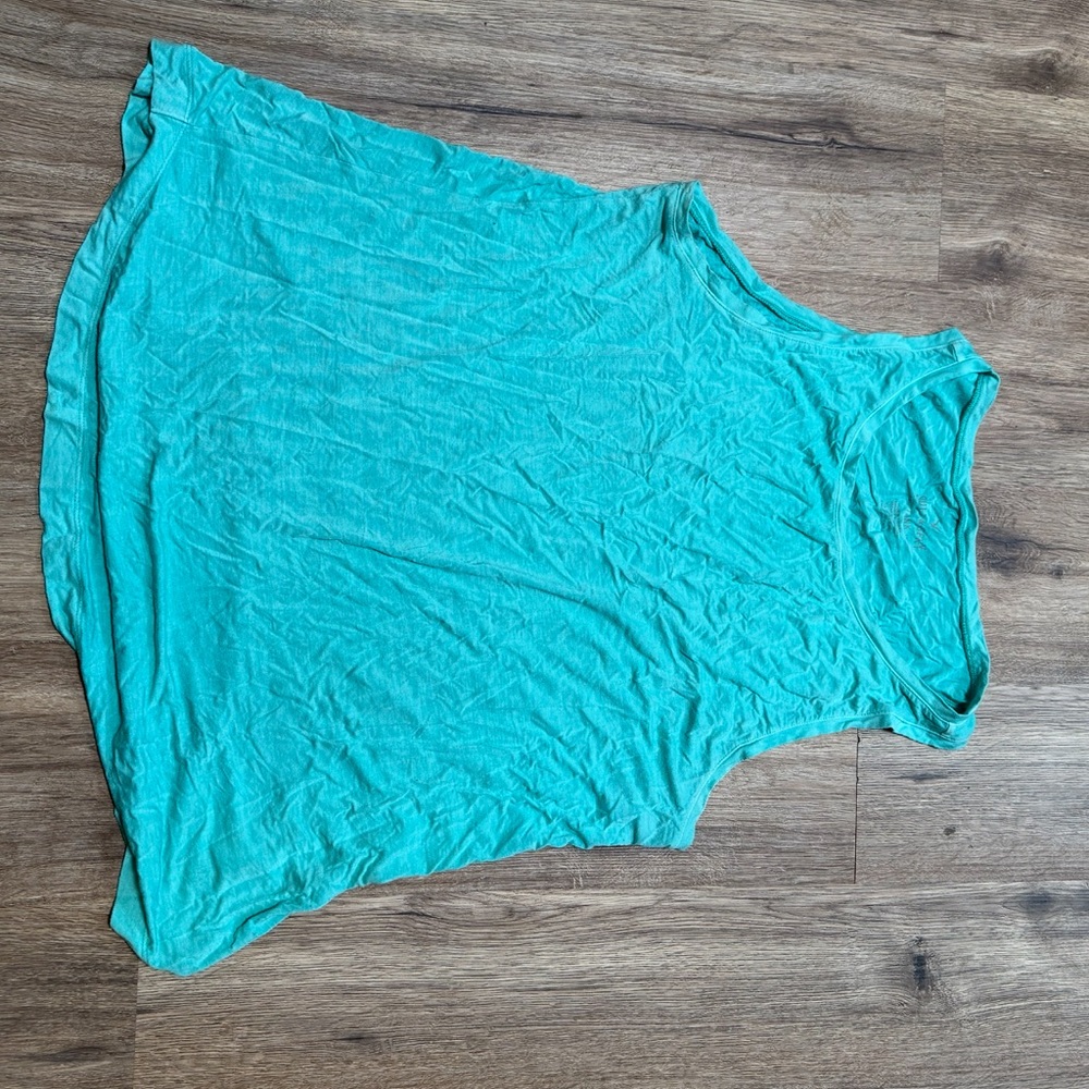 American Eagle Outfitters Soft & Sexy Tank in Aqua